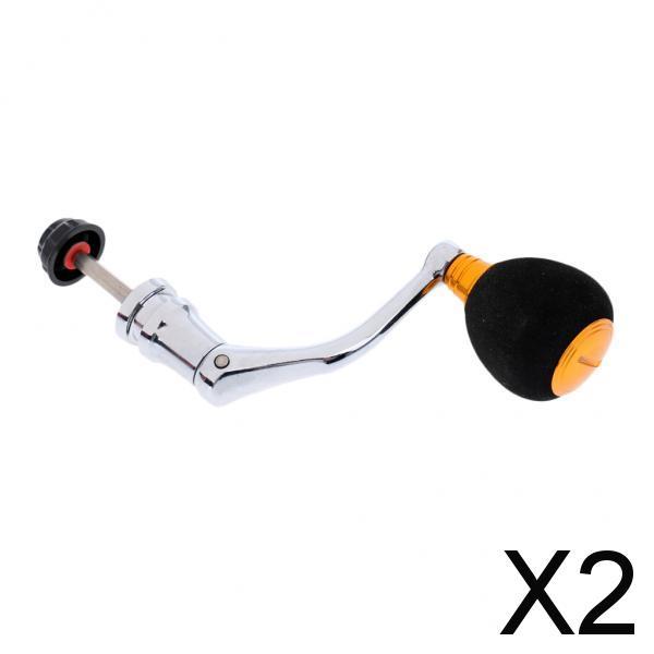 2xFull Metal Fishing Reel Handle Ball Knob Replacement for   Reels M