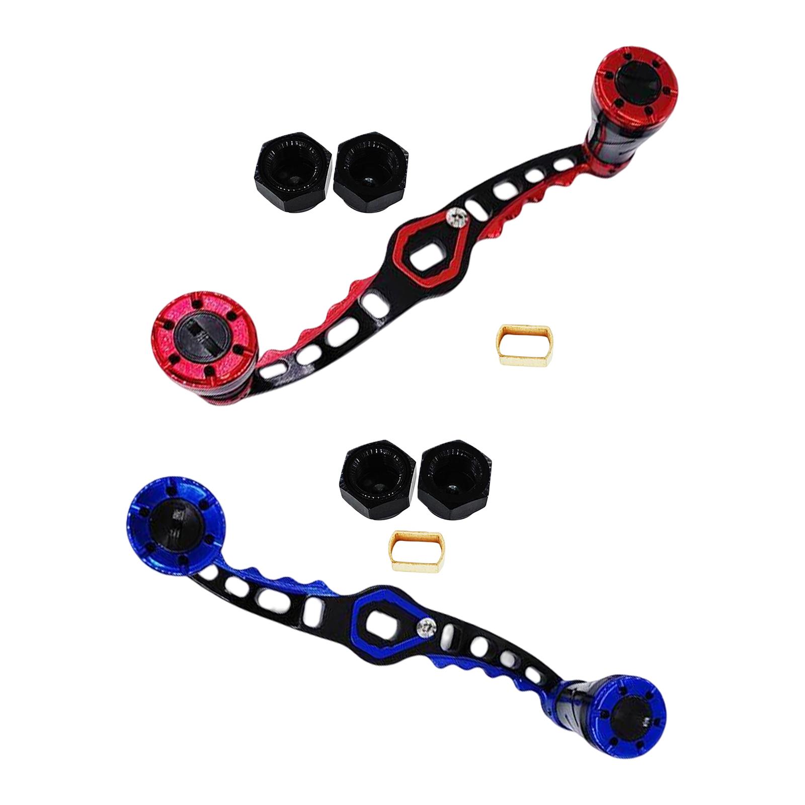 2 pieces Fishing Reel Handle DIY Control Easily Professional Efficient