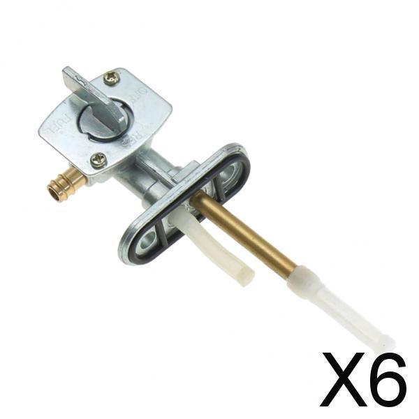 6xMotorcycle Fuel Gas Petcock Tap Valve Switch Pump for Yamaha