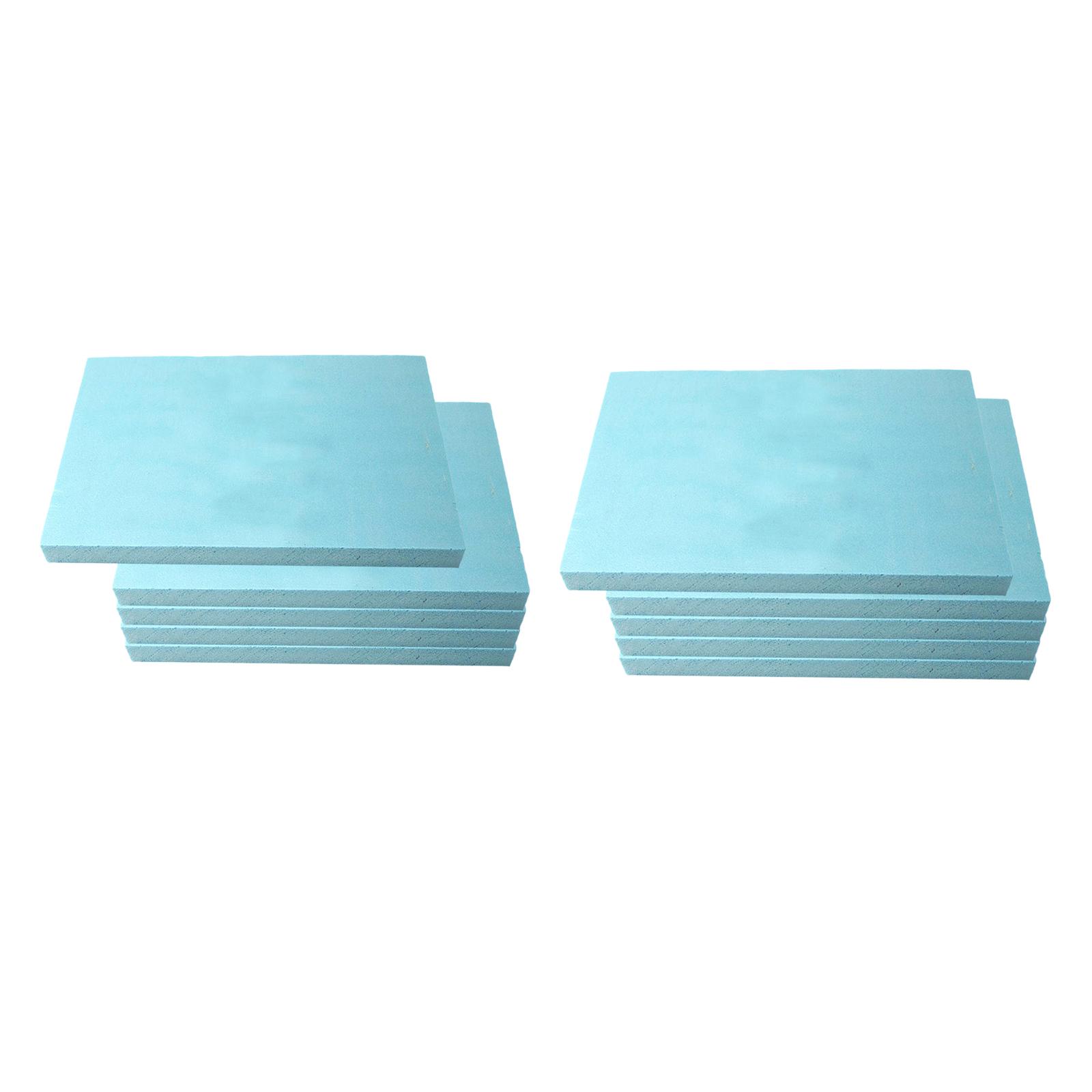 10Pcs Foam Slab Sheets for DIY Crafting