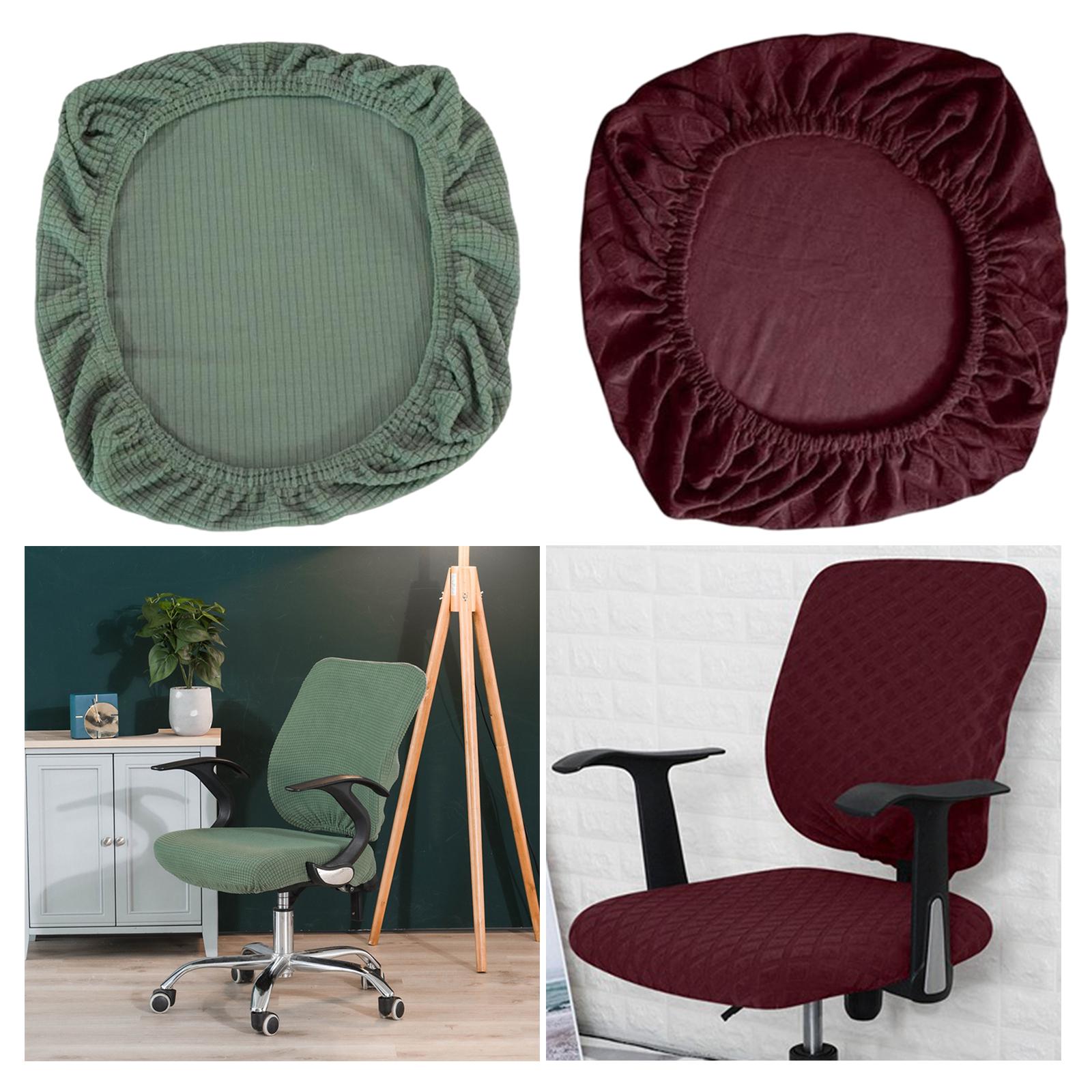 Chair Seat Cover Dining Room Chair Seat Slipcover Removable /Washable 