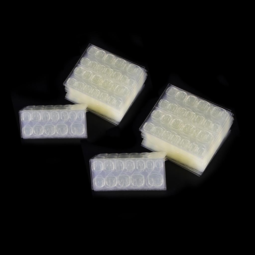 480pcs Double Side Adhesive Fake False Nails Extension Tapes Glue Stickers