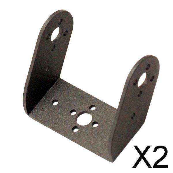2xOblique Stainless Steel U-shaped Bracket 995 Standard Steering Gear Bracket  Back