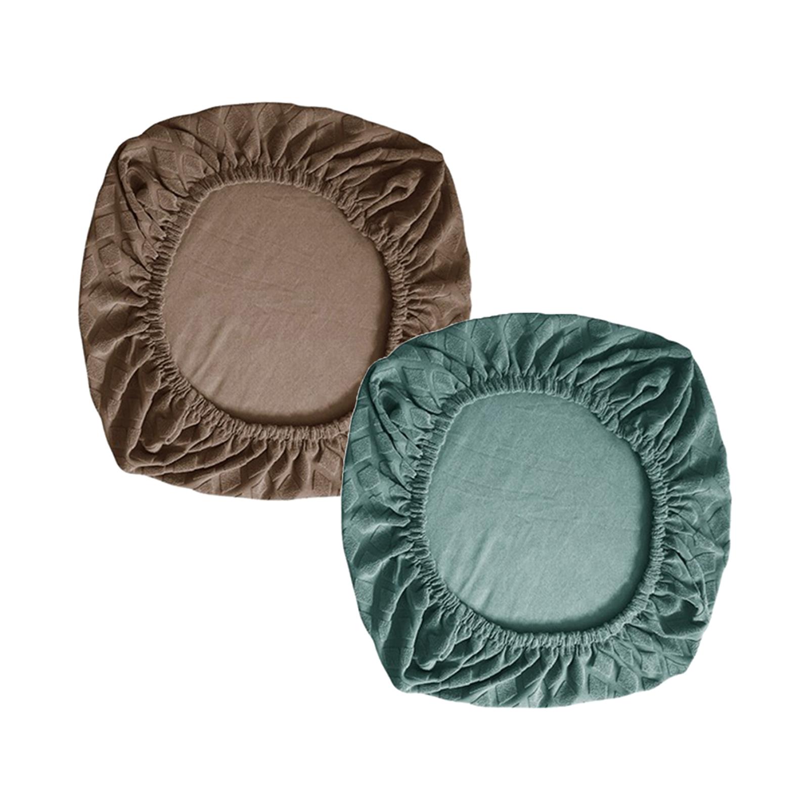 Chair Seat Cover Dining Room Chair Seat Slipcover Removable Washable  