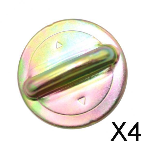 4xMotorcycle Fuel Gas Tank Cap Replacement for GY6 125CC Scooter