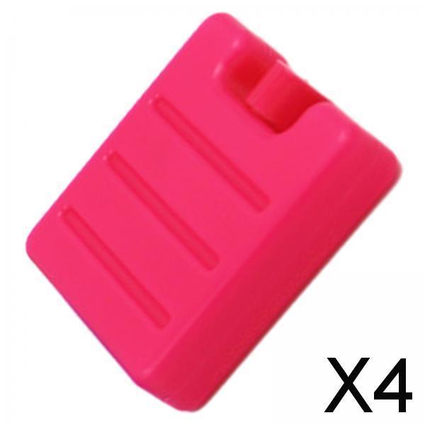 4xIce Packs Ice Pack for Outdoor Activities Travel Picnic red