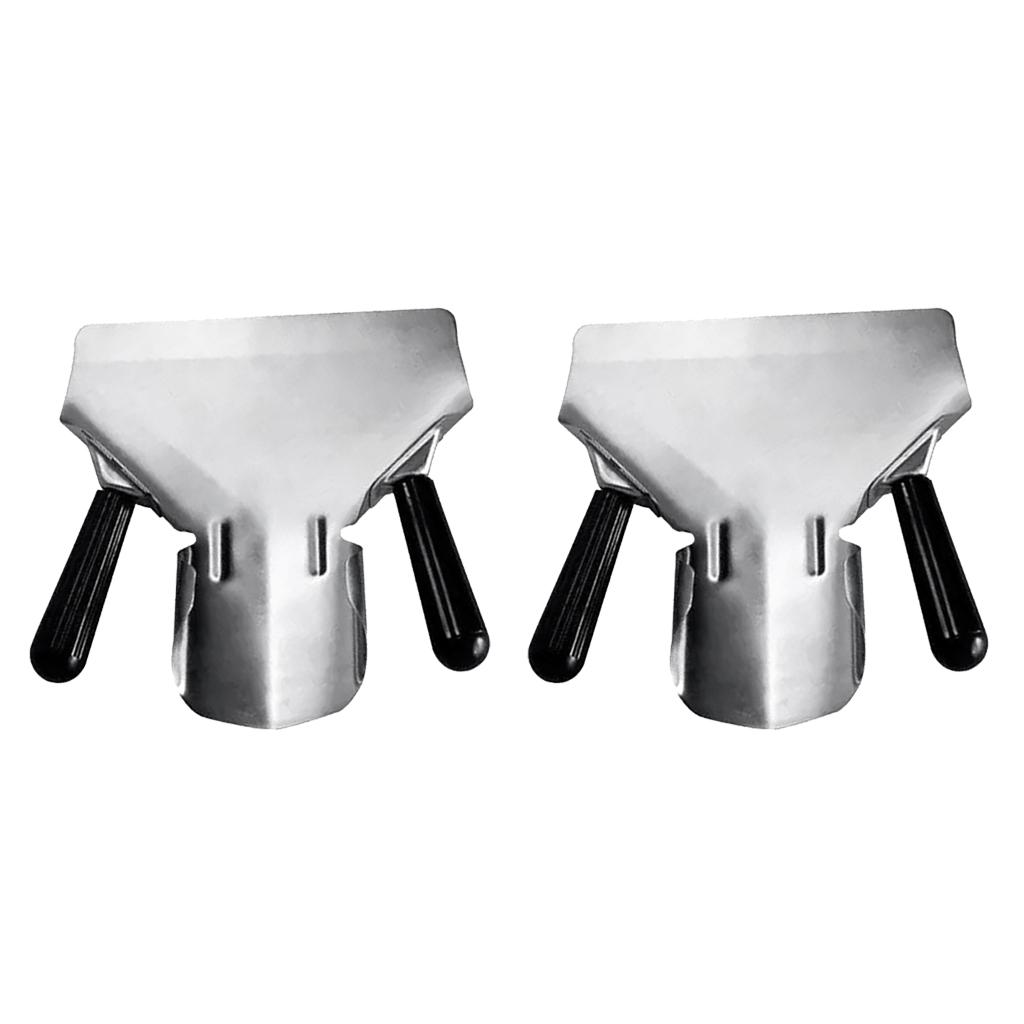 2pcs Stainless Steel Chip  Food French Fries Shovel Fry 