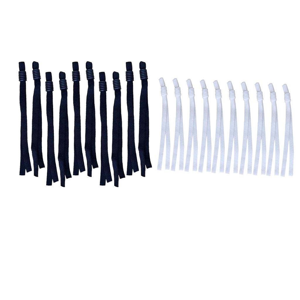 20pcs Cotton Face Mask Ear Grips Extension Hook Adjustable