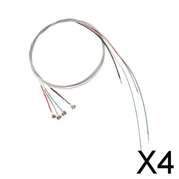 4x1 Set Violin Strings Fiddle Replacement Strings Instrument Parts 1-8