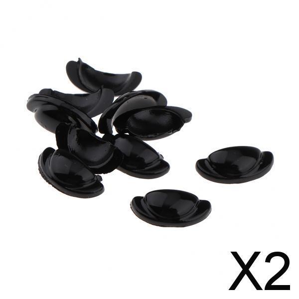 2x1/6 Dollhouse Miniature Furniture Drawer Door Handle Accessory Black