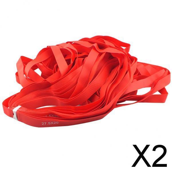 2xBike Tire Rim Protection Tape Nylon Anti-puncture Pad Band 27.5