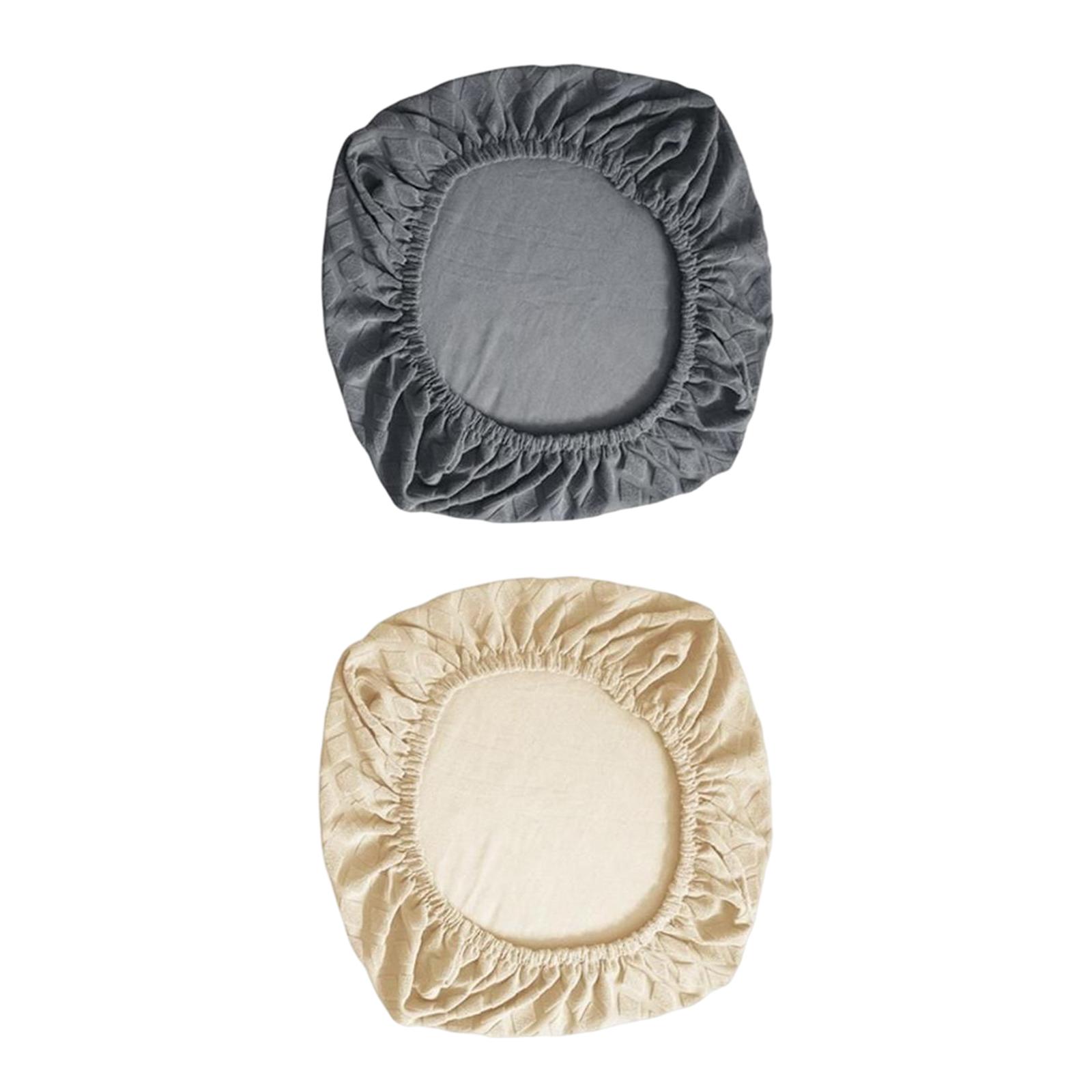 Chair Seat Cover Dining Room Chair Seat Slipcover Removable Washable  