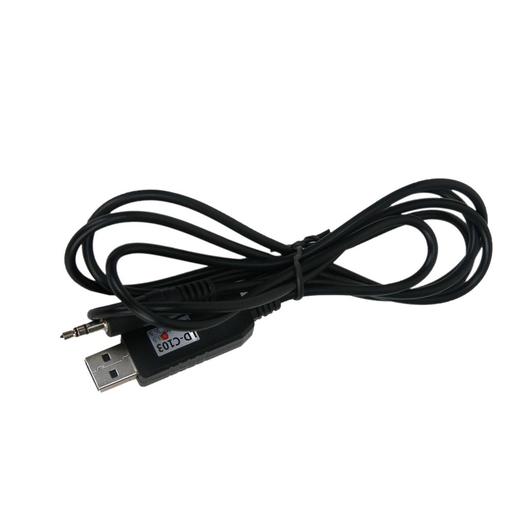 U-CW 3.5mm Key Port Data Cable for PC Send Morse to Radio