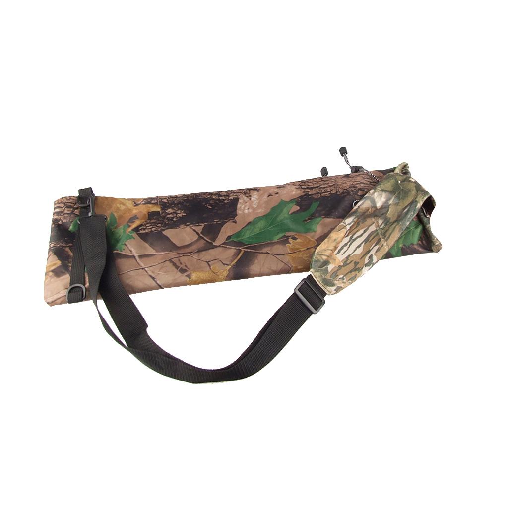 Oxford Lint Fabric Archery Bow Arrow Quiver Bag Pouch Camouflage