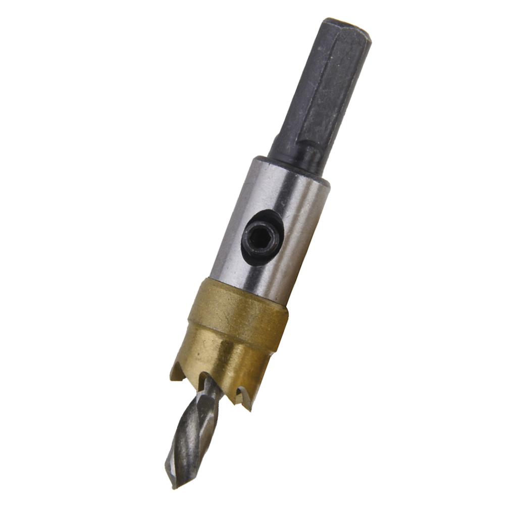 40mm Pointe en Carbure Scie Cloche M/èche Foret Pour Acier Inoxydable M/étal Dia