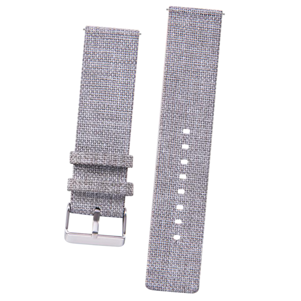 20mm Band for Samsung Huawei Smart Watch Replacement Strap WristBand Beige