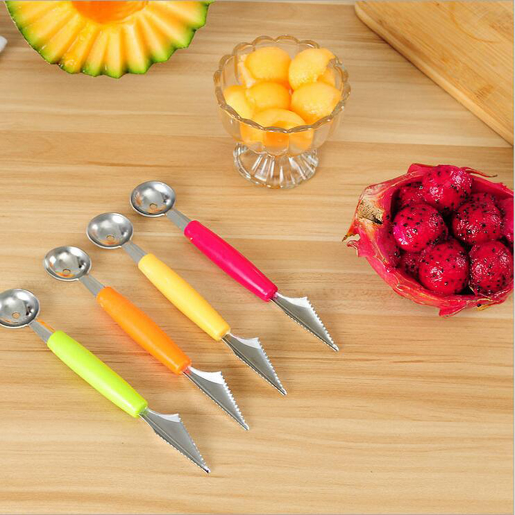 Multi-function Fruit Carving Knife Stainless Steel Scoop ...
