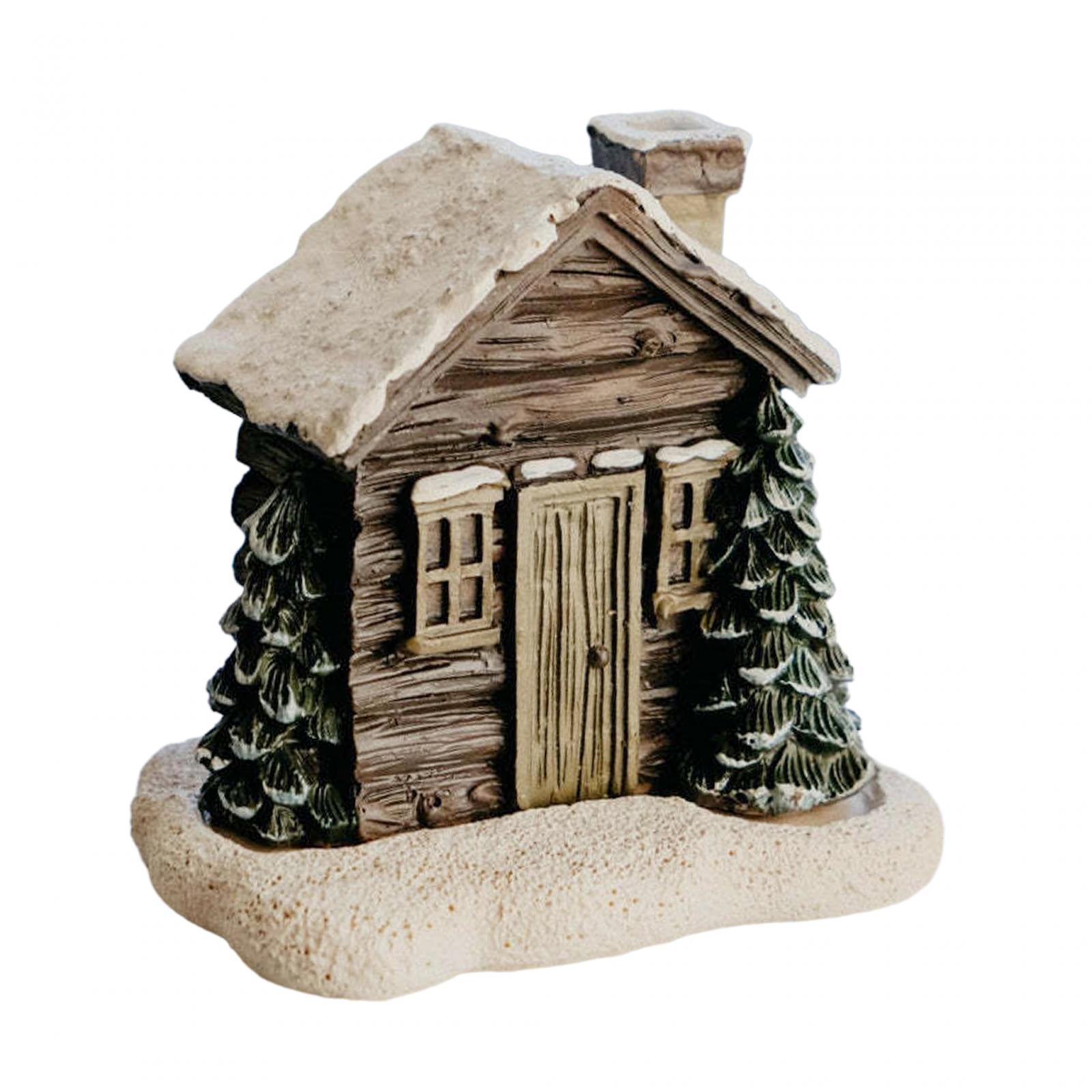 Christmas Cabin Incense Burner