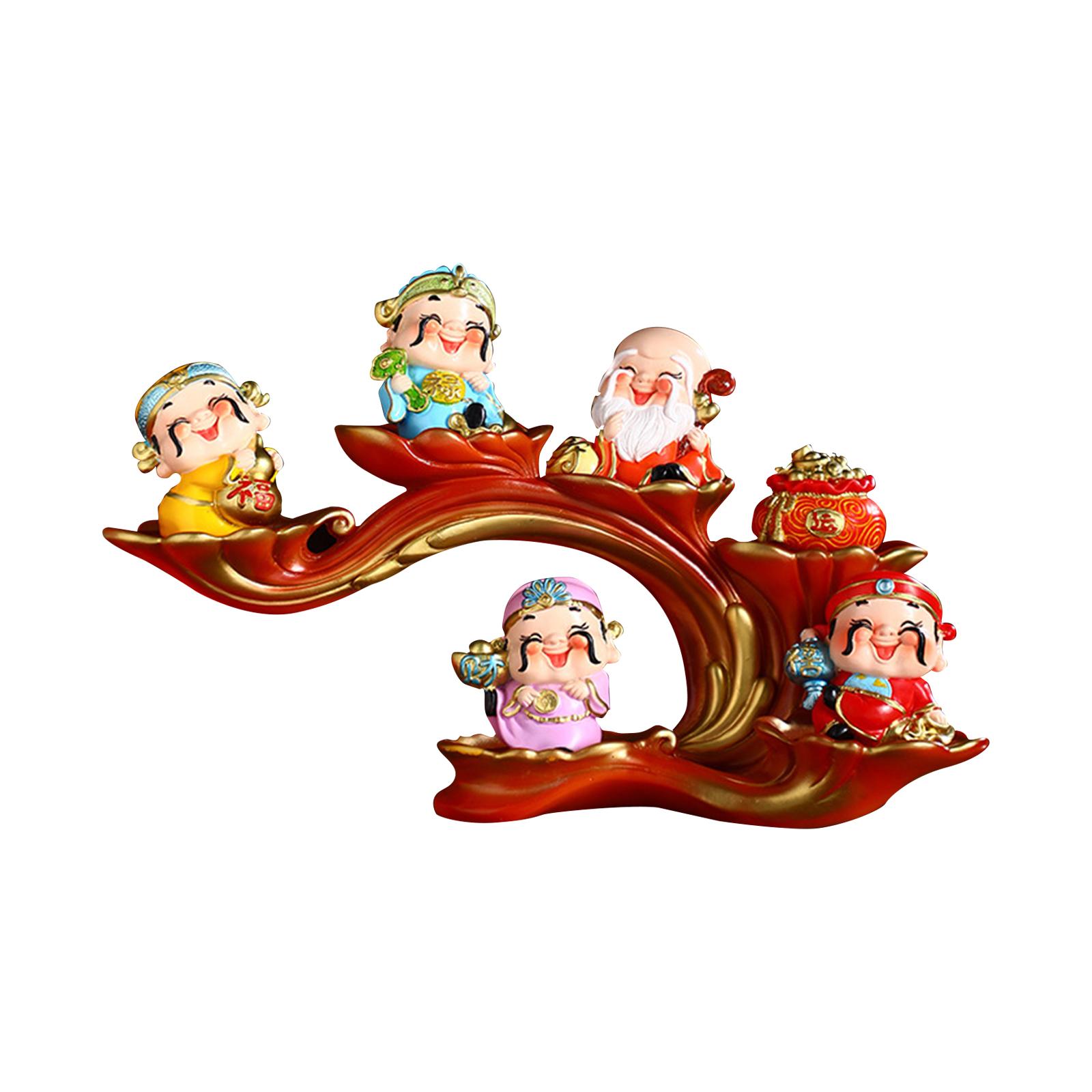 God Of Fortune Figurine With Stand