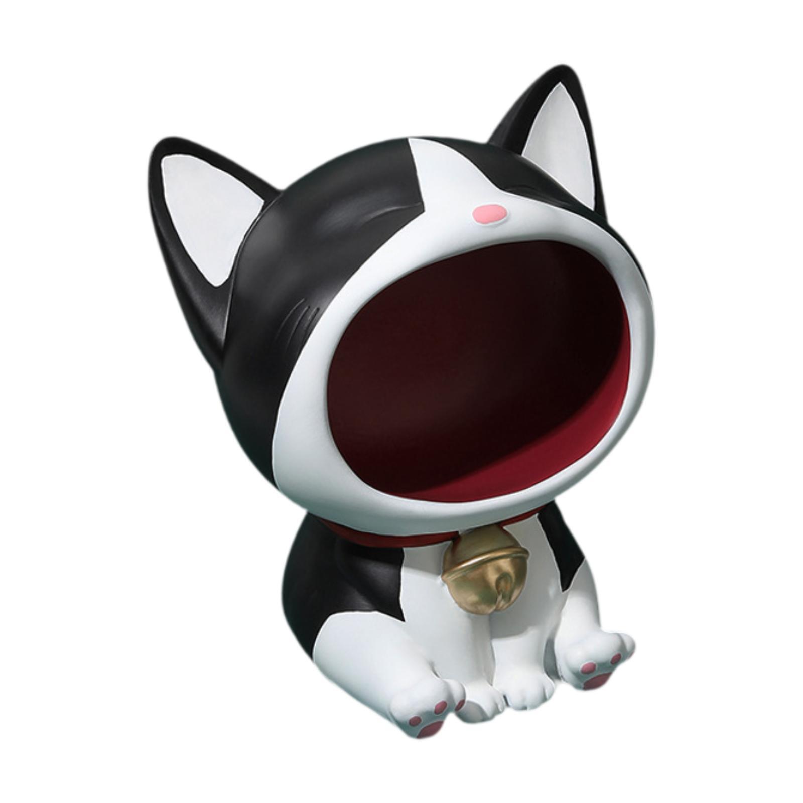 Cat Statue Key Bowl