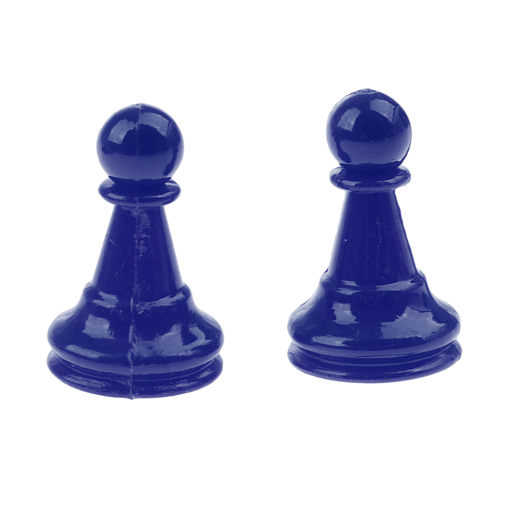 50 Stücke Schachfiguren Spielsteine Kegel Figuren für Backgammon Halma 