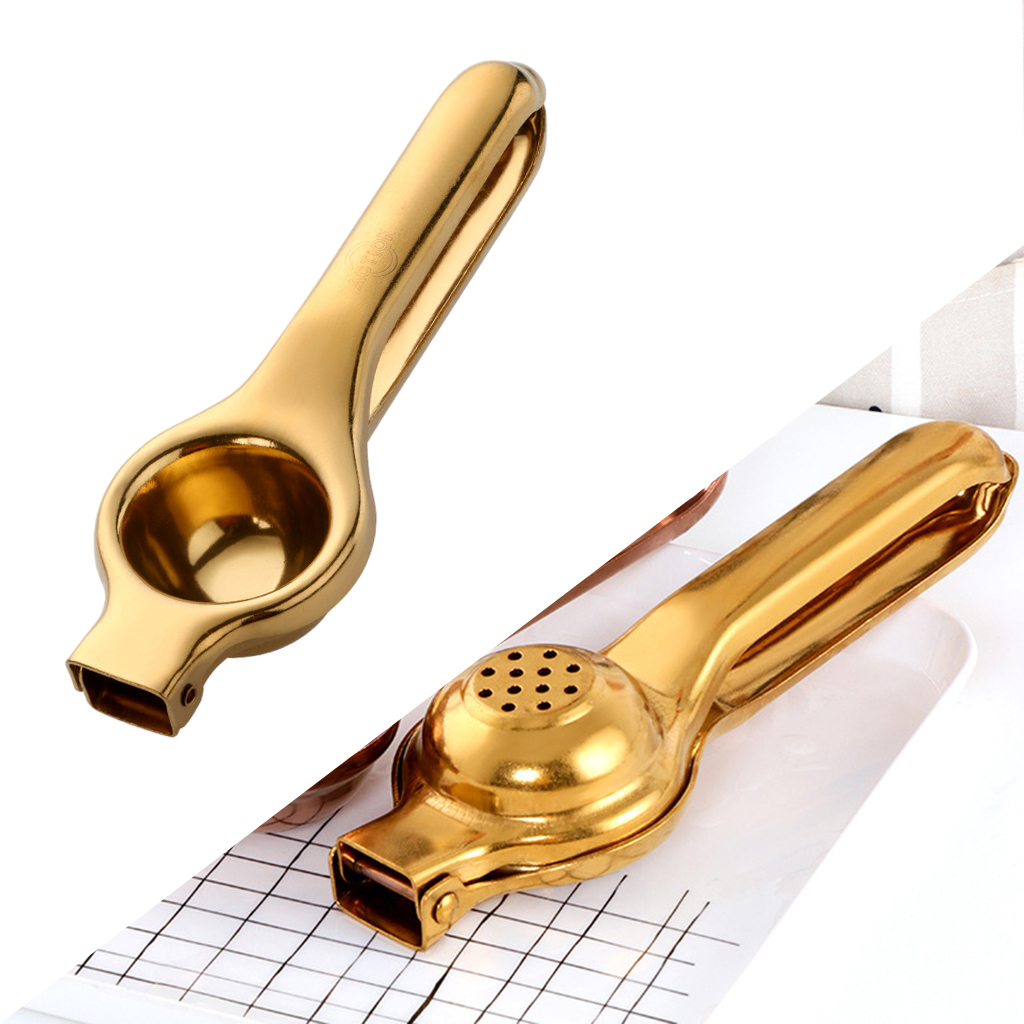 Manual Juicer Orange Press Lemon Squeezer Fruit Juicer Extractor Gold