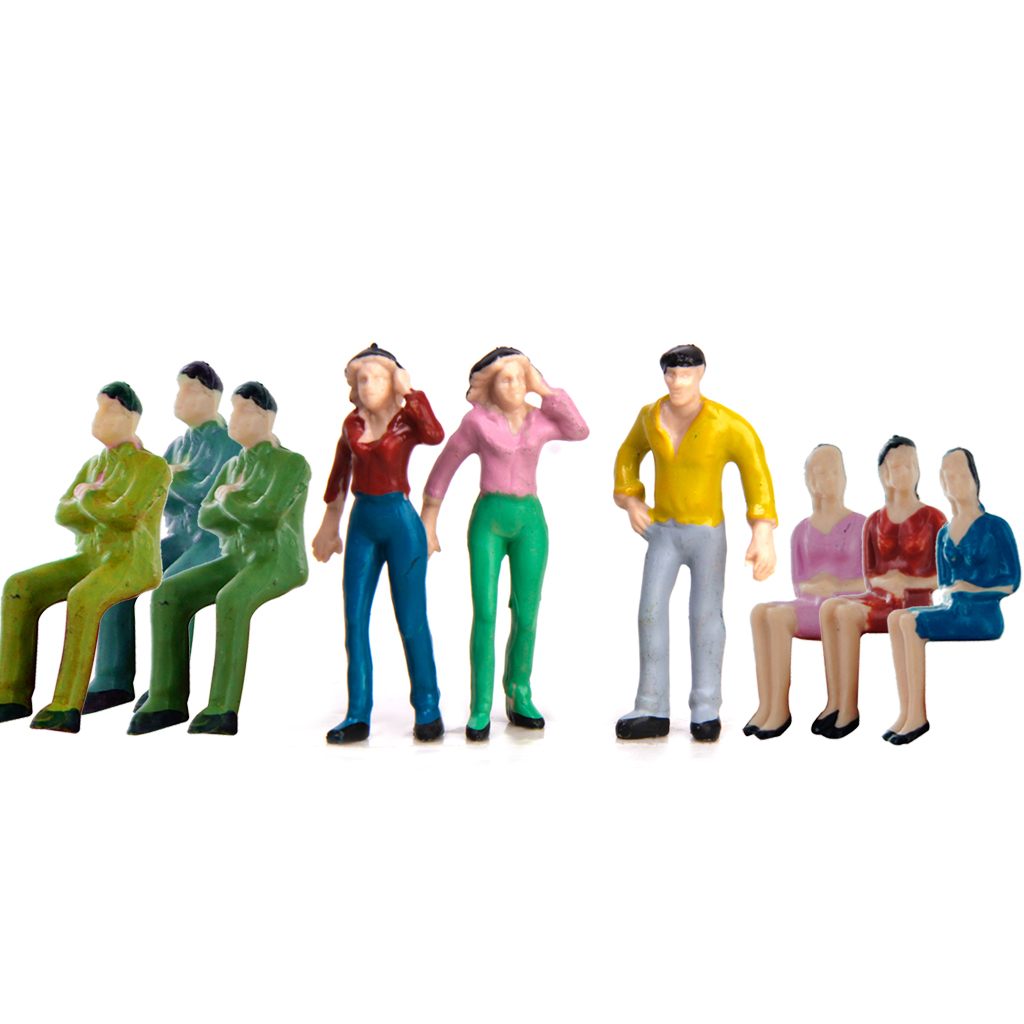 Model Train People Figures 1:42