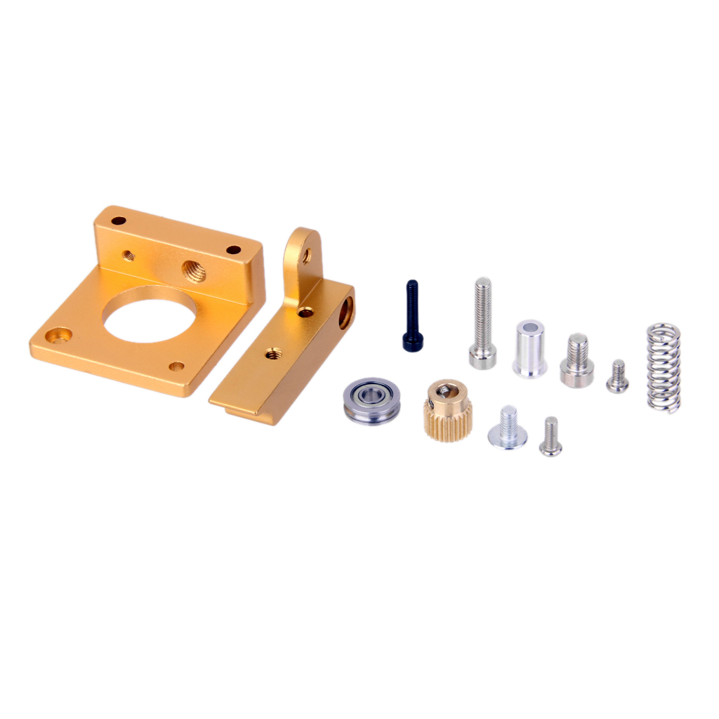 3D Printer Extruder Aluminum Frame Block Kit Right Hand