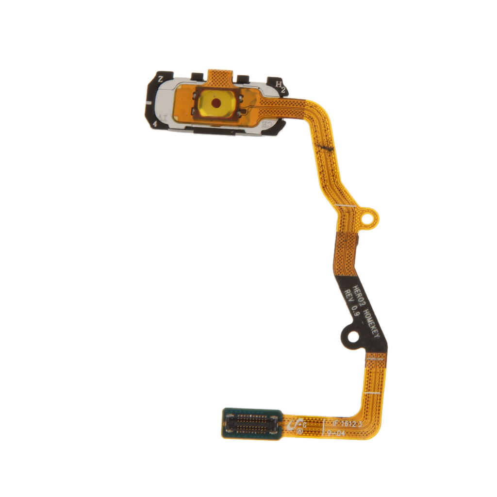 Black Home Button Flex Cable + Key Cap Assembly for Samsung Galaxy S7 Edge