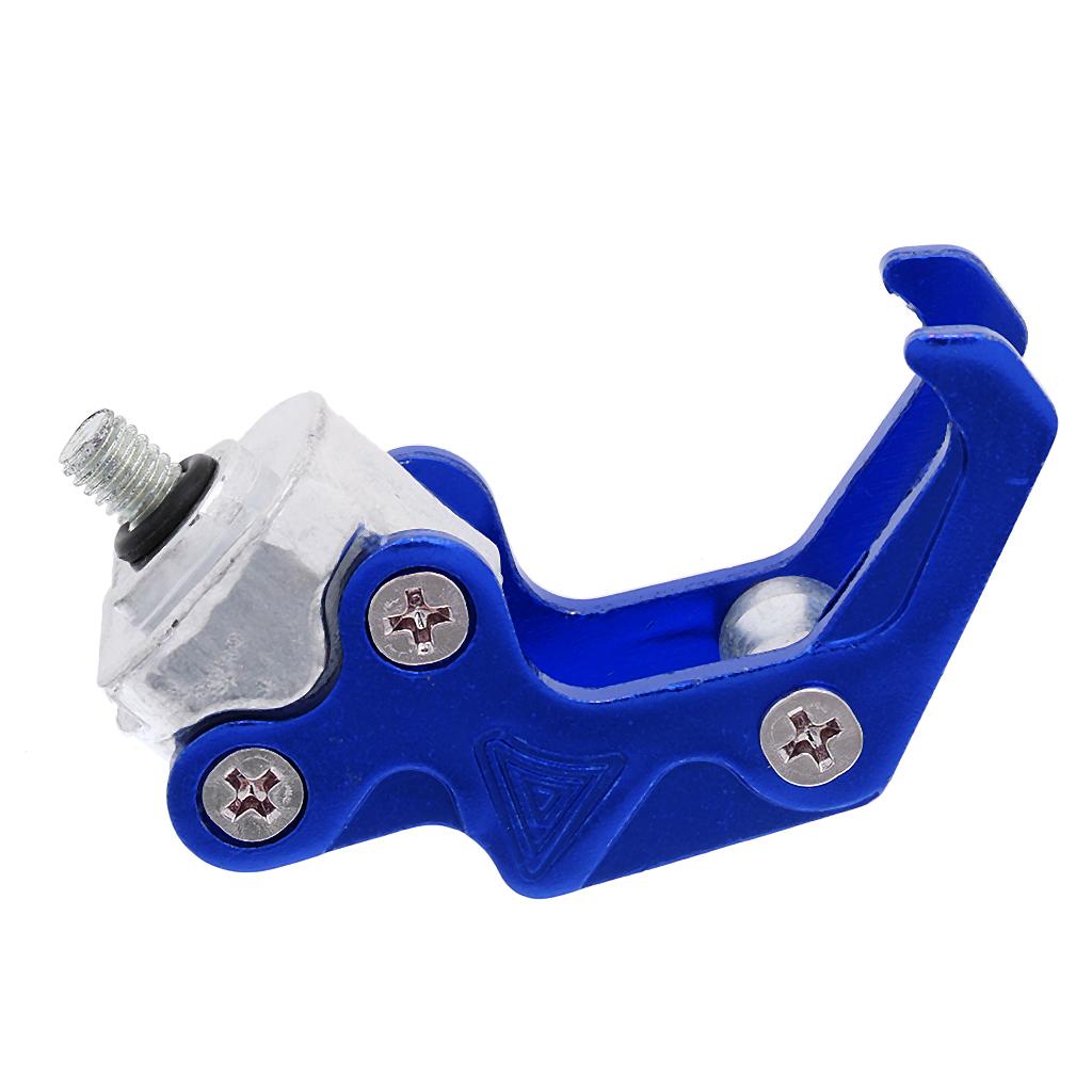 CNC Aluminum UniversaL Motorcycle Carry Helmet Bag Bottle Hanger Hook Blue