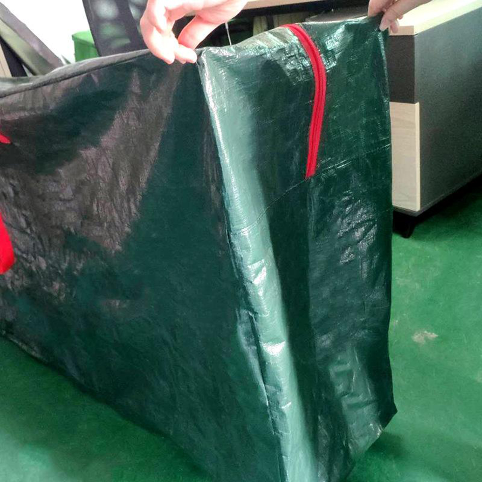 Heavy Duty Christmas Tree Storage Bag Tree Container Dustproof 122x34x51cm