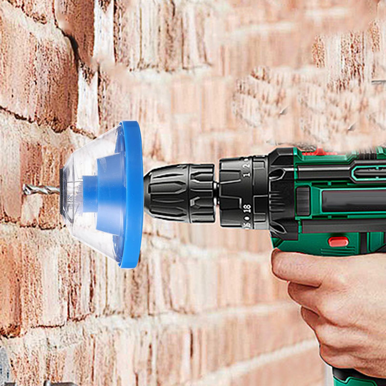 Punching Drilling Dust Cover Reusable Electric Hammer Parts Dust Bowl Device Blue