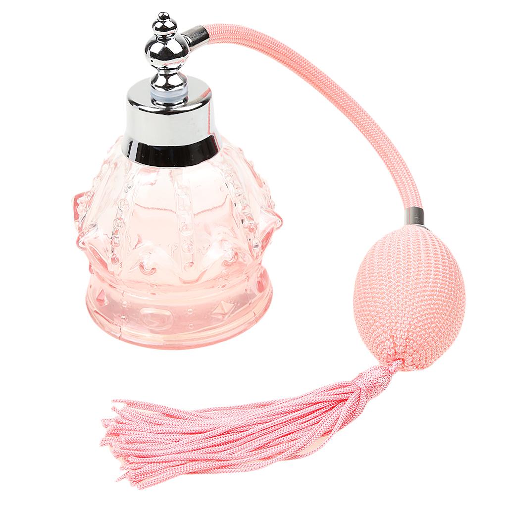 Crystal Perfume Bottle Tassel Atomizer