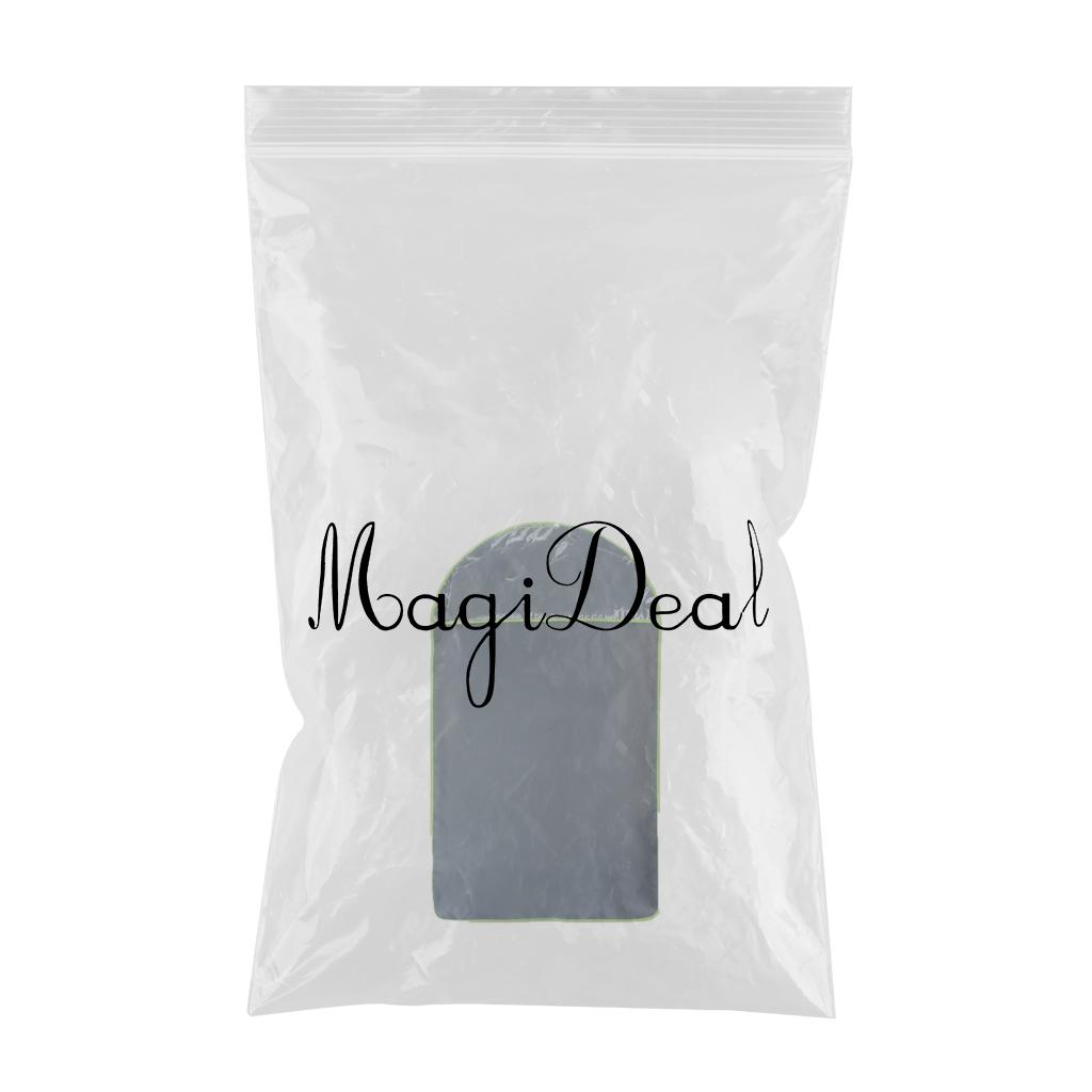 58x100cm Thickened And Transparent Washable Clothing Anti-Dust Bag Gray