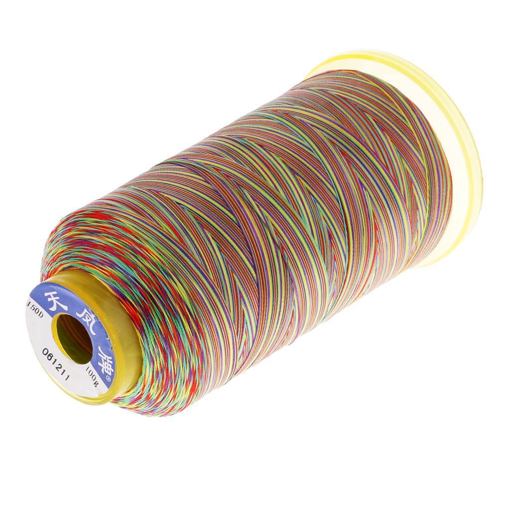 Rainbow Polyester Quilting Sewing Thread Cone For Brother Machine ...
