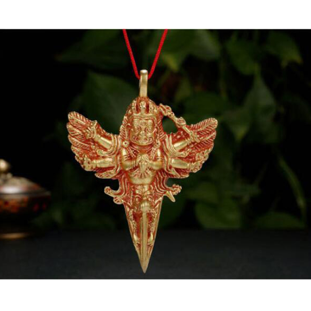 Mahakala Vajrapani Tibetan Buddhism Religious Amulet Crafted Charm Pendants