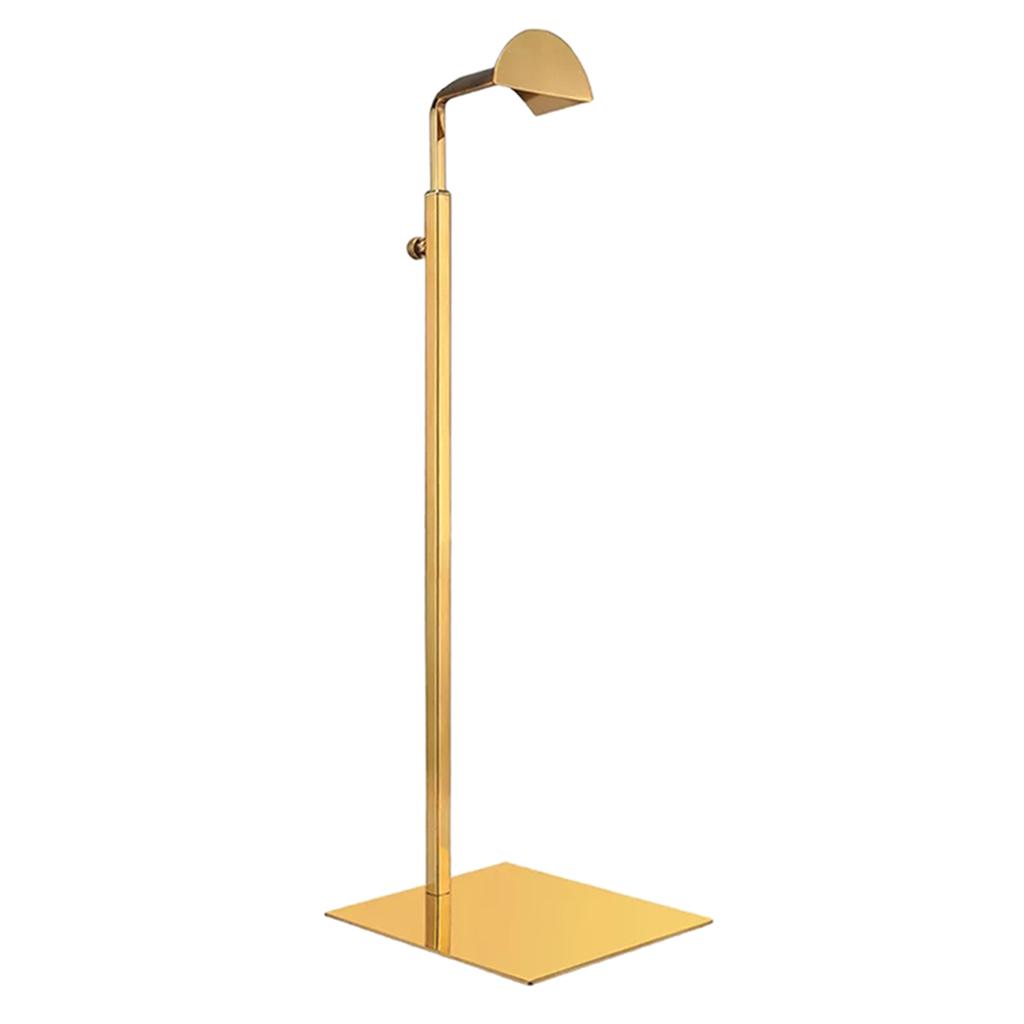 Height Adjustable Display Stand Rack Holder for Handbags Purse Golden