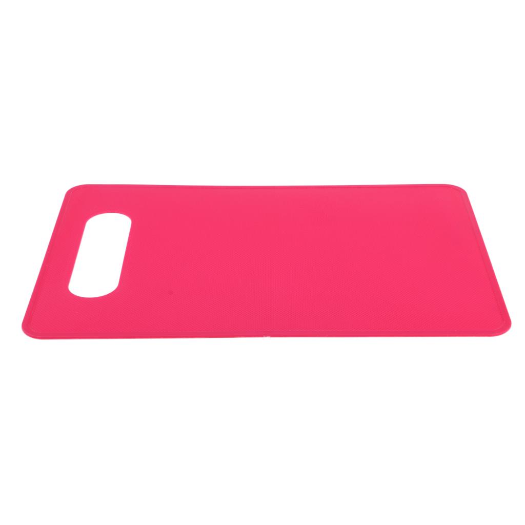 Chopping Mat Vegetable Fruit Cutting Board Kitchen Gadget red