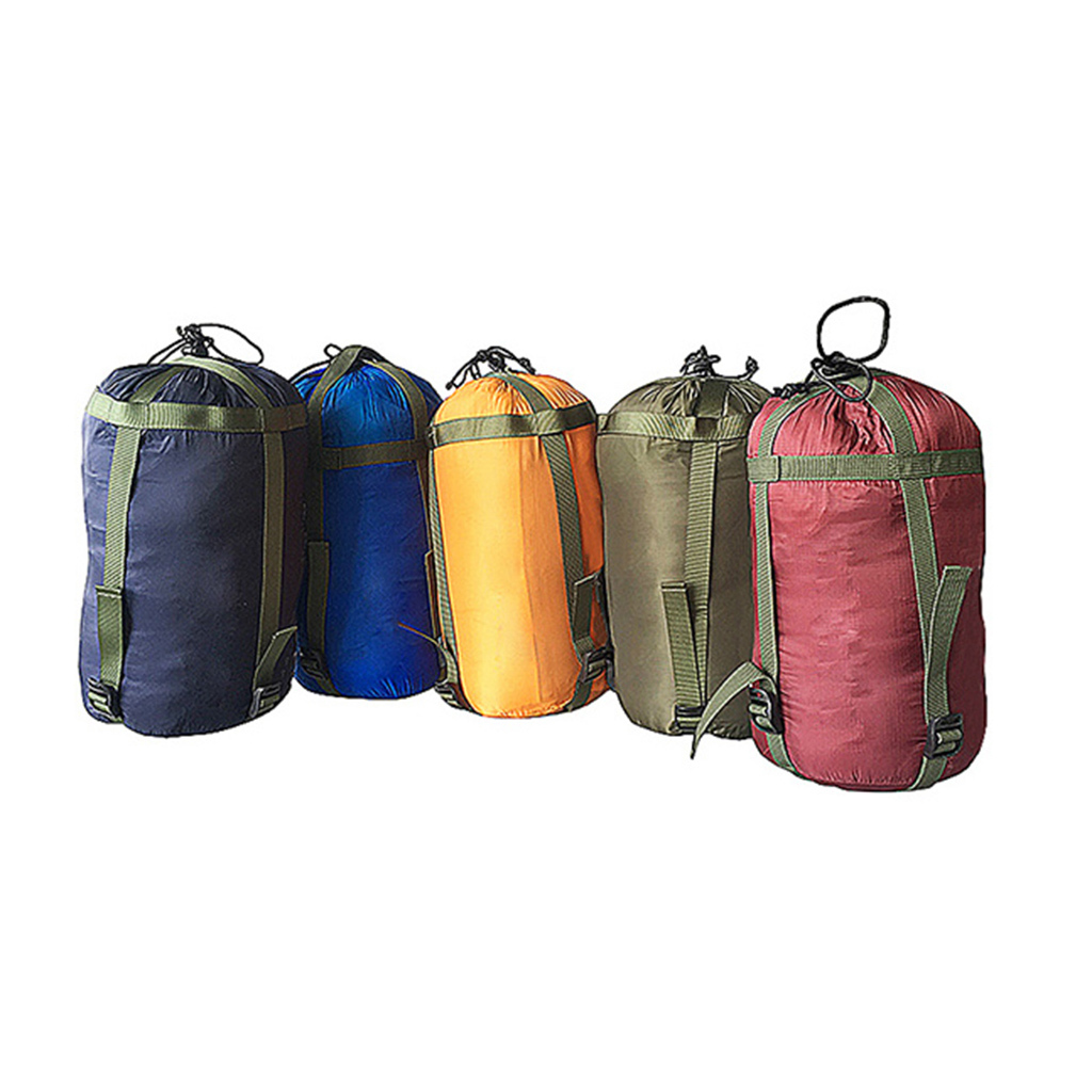 Compression Stuff Sack Waterproof Polyester for Camping Tent Storage Sleeping