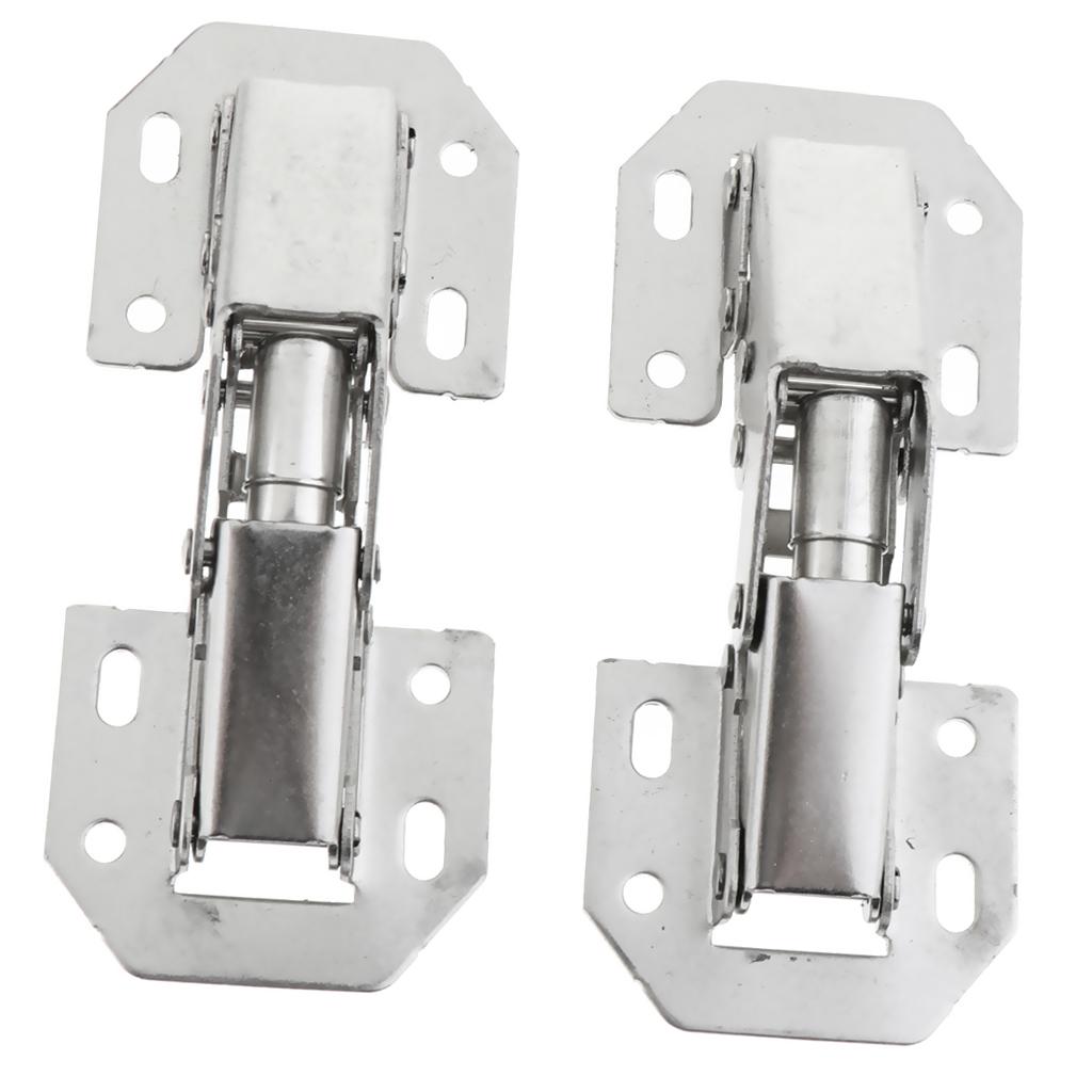 4inch HOME CABINET CLIP ON CONCEALED FULL OVERLAY DOOR HINGE HARDWARE TOOL