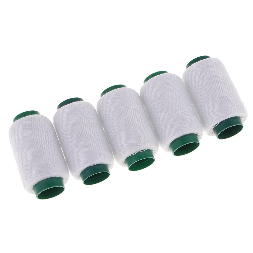 5 Spools/Set Premium Quality Sewing Thread All Purpose Polyester Thread