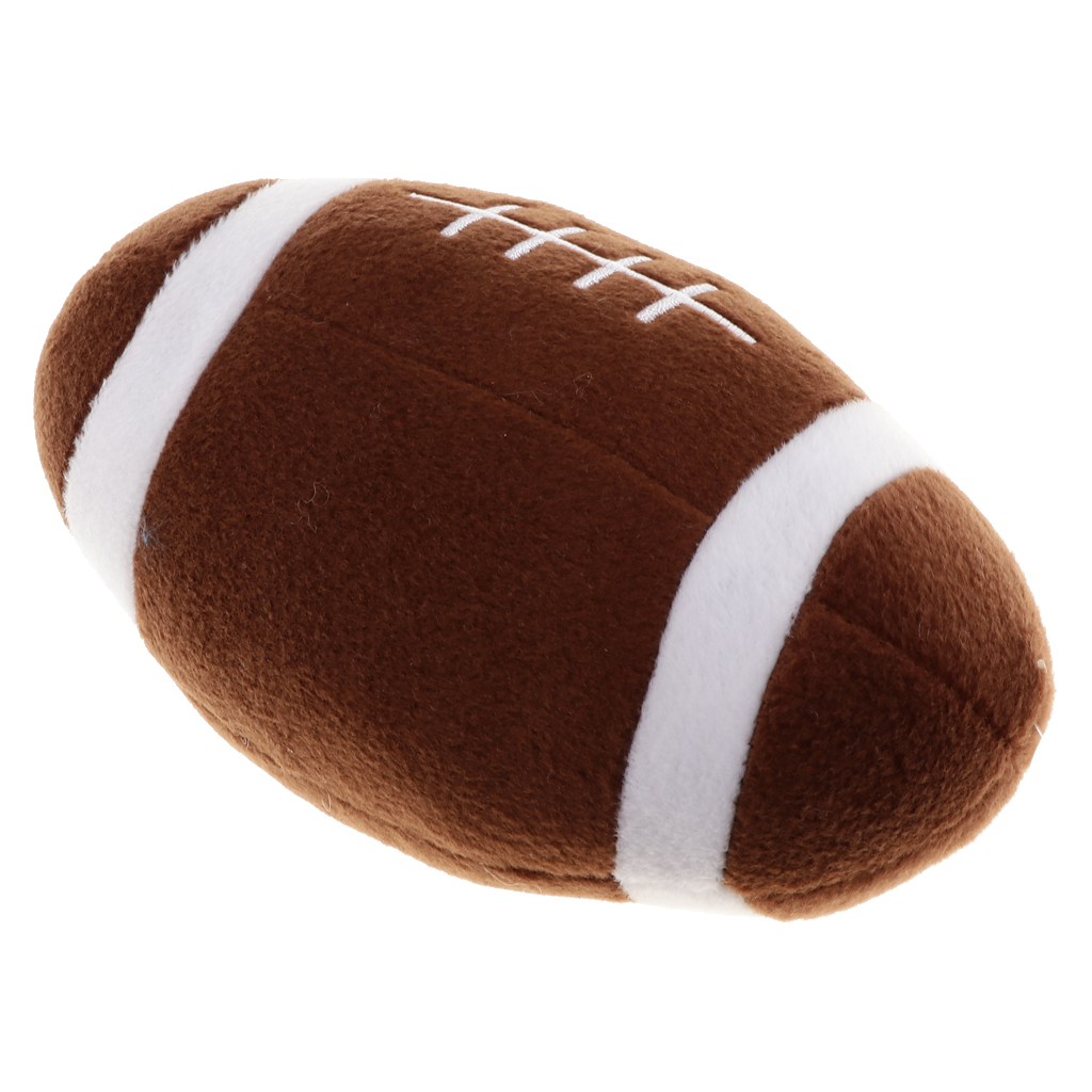 Kids Plush Non-toxic Sound Control Sports Ball Beating Toy Rugby