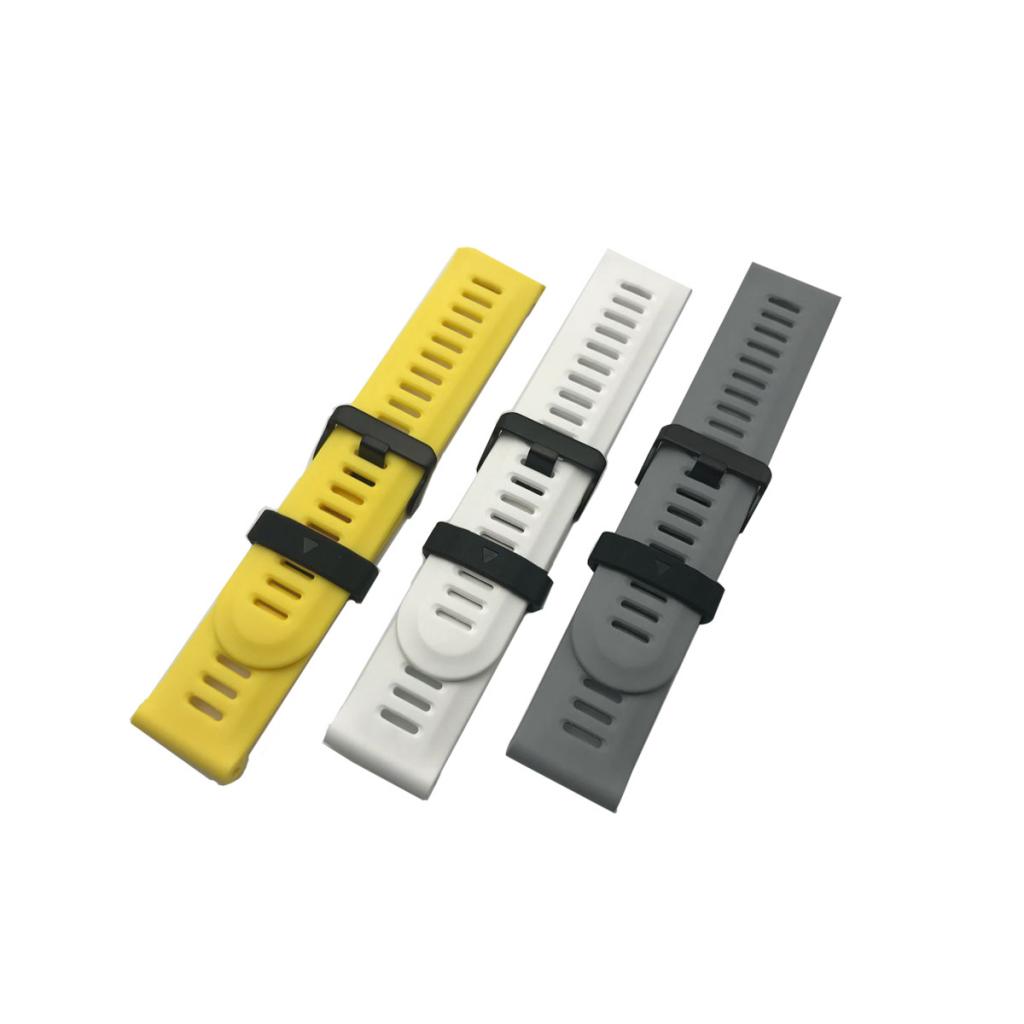 26mm Band for Garmin Fenix Smart Watch Replacement Strap WristBand Yellow