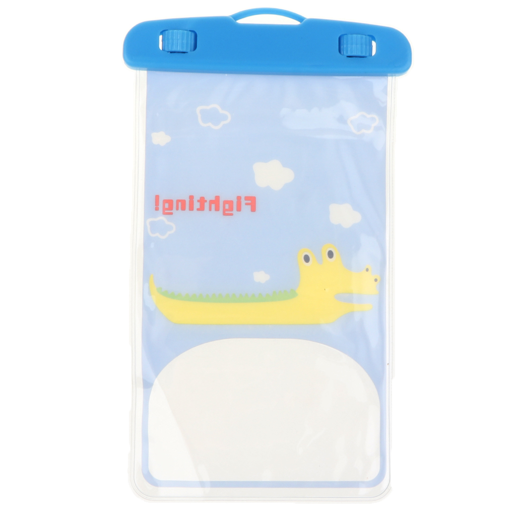 Cartoon Waterproof Phone Case Anti-Water Pouch Dry Bag Cover crocodile