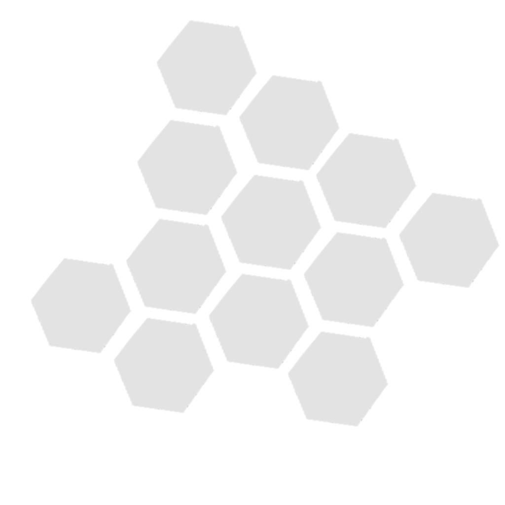 6x12pcs Hexagonal Shaped Plastic 3D Mirror Effect Wall Stickers Silver