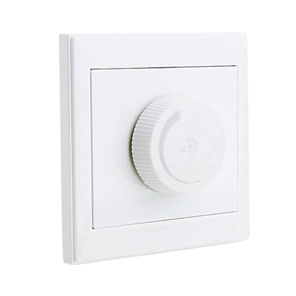 220V Dimmer Light Switch Adjustment Lighting Ceiling Fan Switch Wall Button