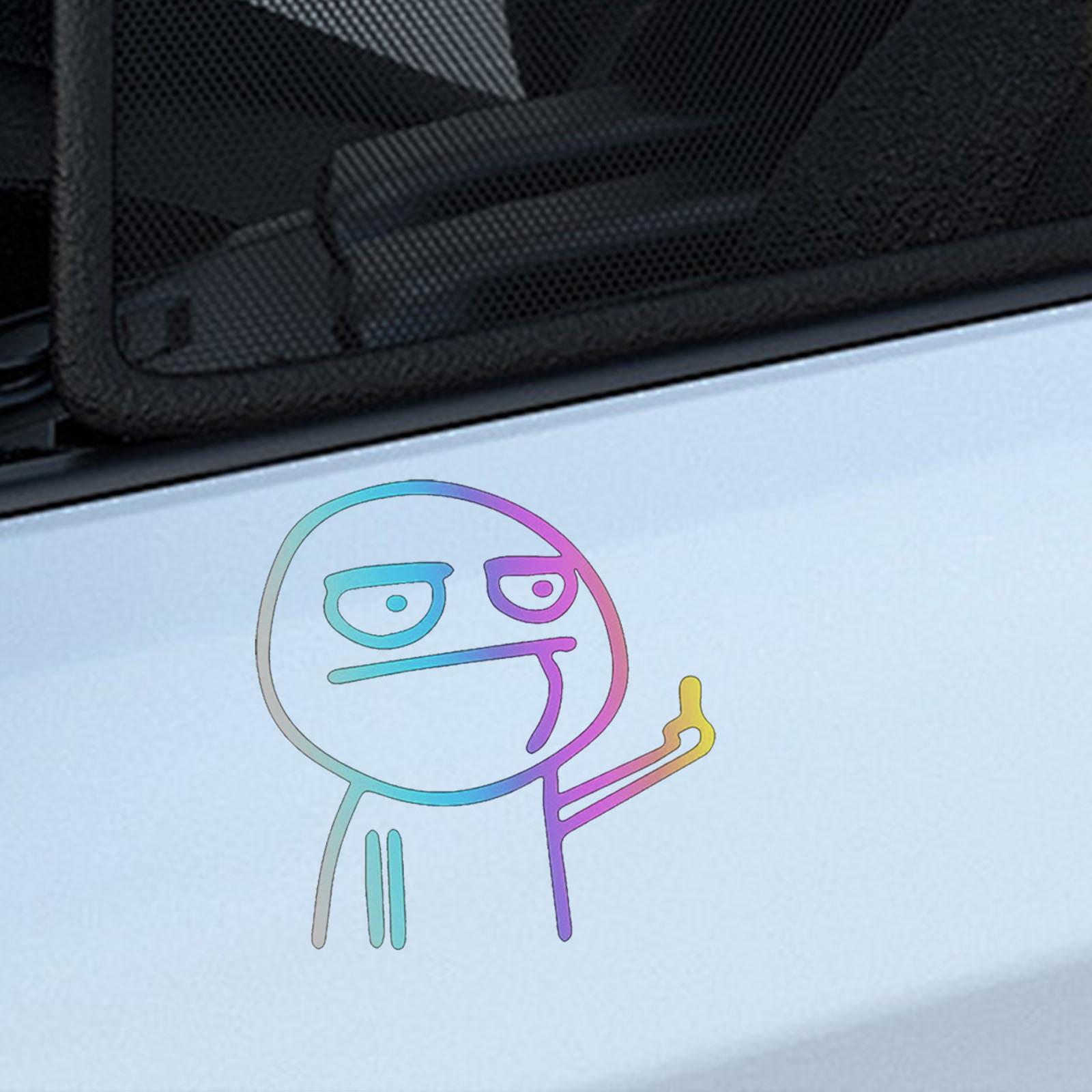 Bumper Sticker Vinyl Sticker Laptop Wall Window Car Decal