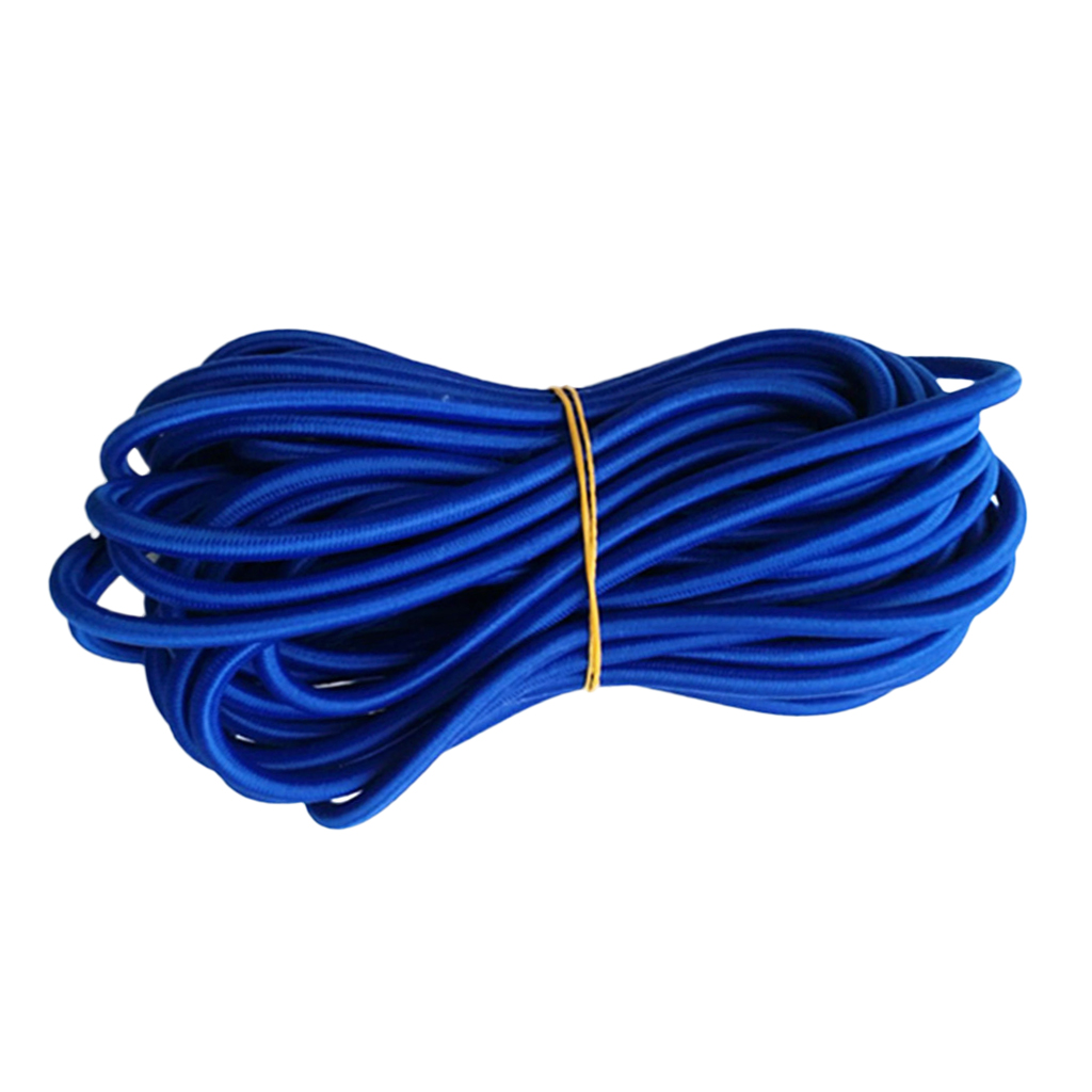 Heavy Duty 5mm Elastic Shock Cord Bungee Rope Tie Down Kayak Boat Cover