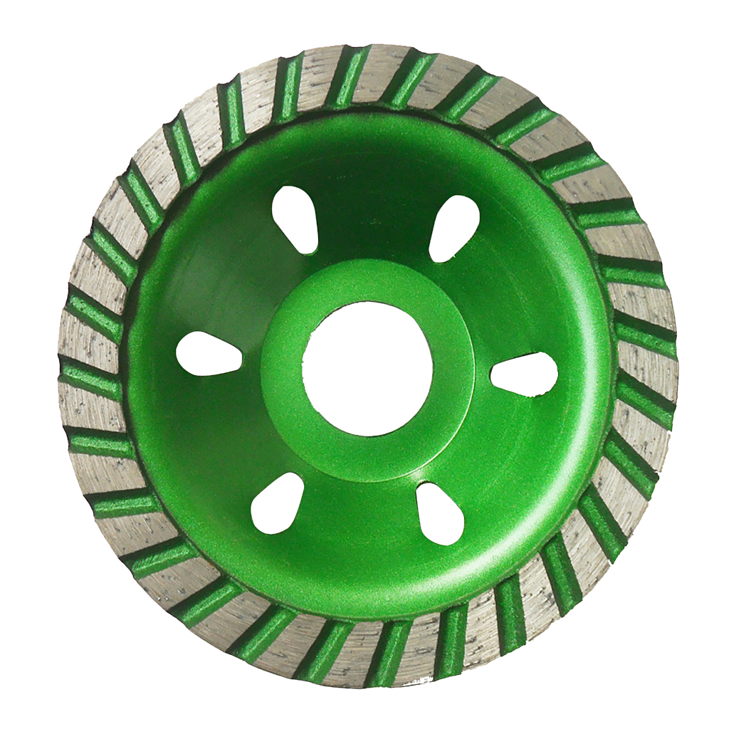 Diamond Grinding Wheel Concrete Cup Disc Concrete Stone Tool 100mm Green