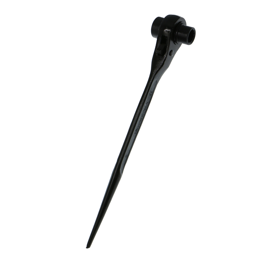 Scaffold Spanner Ratchet Podger 13 x 16mm Scaffolding Ratchet Wrench Black 